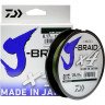 Шнур DAIWA J-Braid X4 0,29мм 135м Dark green 12741-029RU